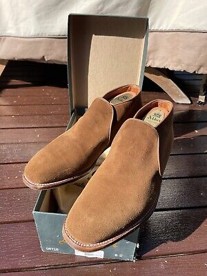 Alden D8716 Snuff Suede Chukka Slip-On Boot