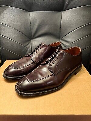 Alden 43400 Color 8 Shell Cordovan Norwegian Front Blucher