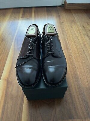 Alden M6405 Color 8 Shell Cordovan Plain Toe Blucher | Alden