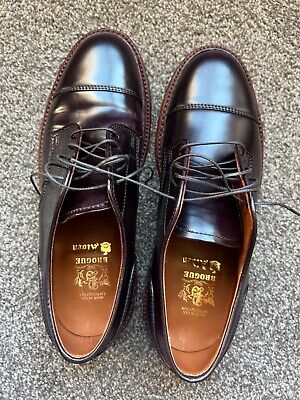 Alden D8516C Color 8 Shell Cordovan Straight Tip Blucher