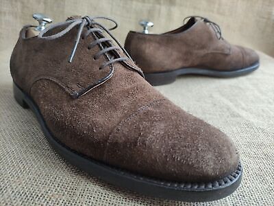 Alden 95730F Brown Suede Straight Tip Blucher