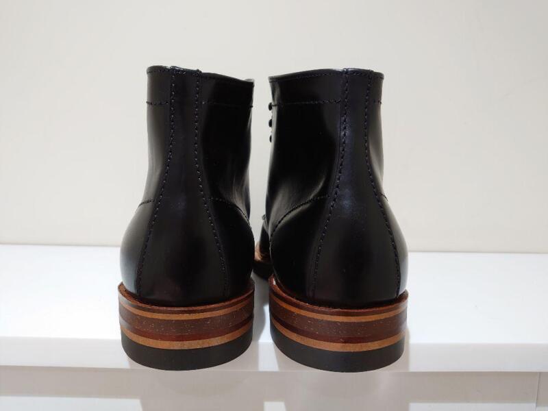 Alden 4503H Black Calfskin Plain Toe Boot | Alden Model Project