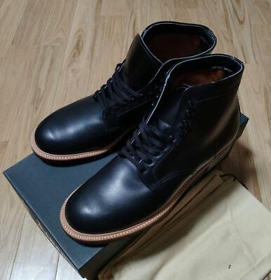 Alden 4503H Black Calfskin Plain Toe Boot