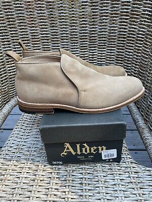 Alden D6706 Tan Suede Chukka Slip-On Boot