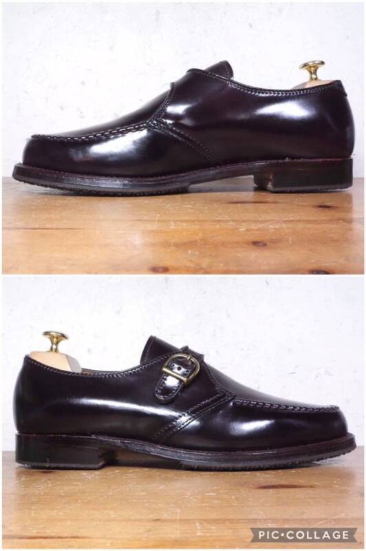 Alden N8406 Color 8 Shell Cordovan Monk Strap | Alden Model