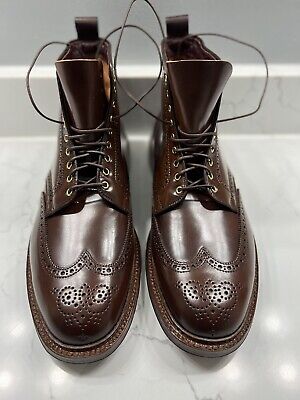 Alden D0807 Color 4 Shell Cordovan Wing Tip Boot