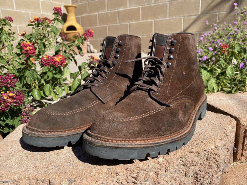 Alden Tobacco Chamois Indy Boot size71/2 靴