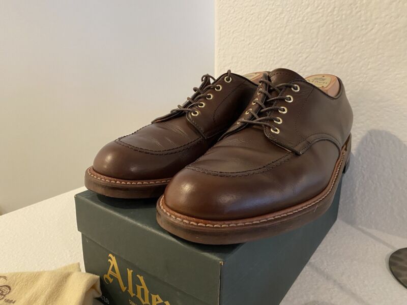 Alden D0618 Brown Chromexcel Mocc Toe Blucher | Alden Model