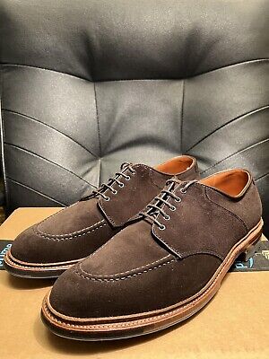 Alden D7612C Chocolate Suede Saddle Shoe