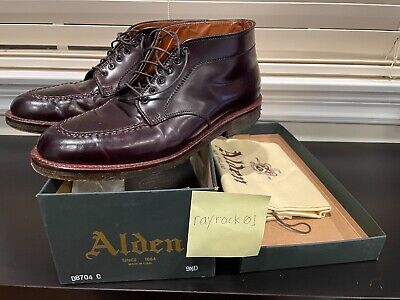 Alden D1901 Color 8 Shell Cordovan Chukka