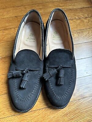 Alden 3402F Tan Suede Tassel Loafer