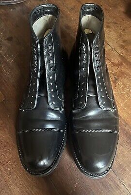 Alden 39625HC Black Shell Cordovan Cap Toe Boot