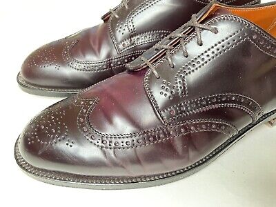 Alden D6503 Color 8 Shell Cordovan Short Wing Tip Blucher