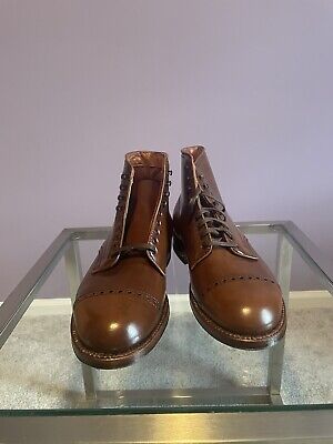 Alden D1834H Color 4 Shell Cordovan Perforated Cap Toe Boot