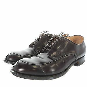 Alden 543 Burgundy Calfskin Short Wing Tip Blucher | Alden