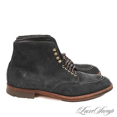 Alden D8901HC Navy Suede NST Tanker Boot