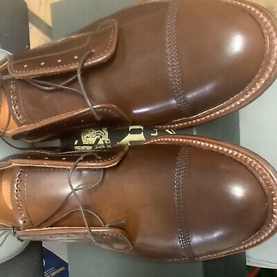 Alden D1536 Ravello Shell Cordovan Straight Tip Blucher