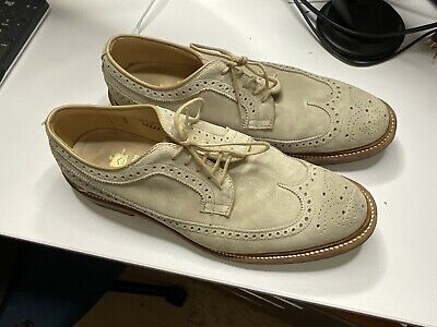 Alden D7523 Milkshake Suede Long Wing Blucher