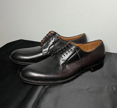 Alden 665 Brown Calfskin Plain Toe Blucher