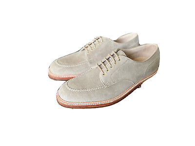 Alden A9611 Milkshake Suede Mocc Toe Blucher