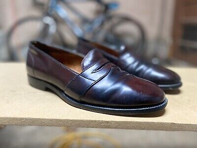 Alden 03290 Color 8 Shell Cordovan Full Strap Loafer