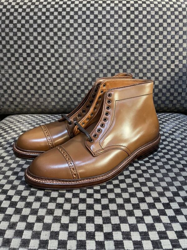 【名作】Alden AF-1 Whiskey Cordovan U-Tip 7D 名作】Alden AF-1 Whiskey Cordovan U-Tip 7D Whiskey Shell