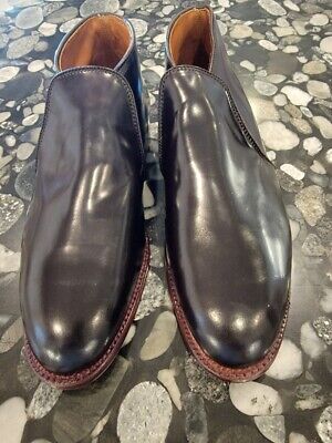 Alden D8709 Color 8 Shell Cordovan Chukka Slip-On Boot