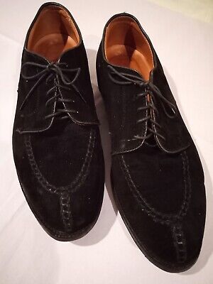 Alden 2241 Black Suede Norwegian Front Blucher