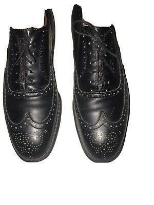 Alden 6926 Black Calfskin Wing Tip Bal