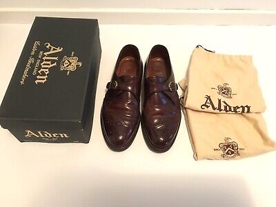 Alden 1671 Color 8 Shell Cordovan Monk Strap