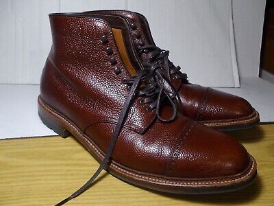 Alden D7812HC Brown Scotch Grain Perforated Cap Toe Boot