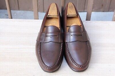 Alden H496 Dark Brown Calfskin Full Strap Loafer