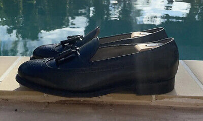 Alden 551 Black Calfskin Tassel Loafer