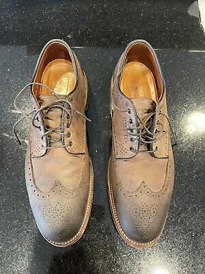 Alden 20466 Tobacco Chamois Short Wing Tip Blucher