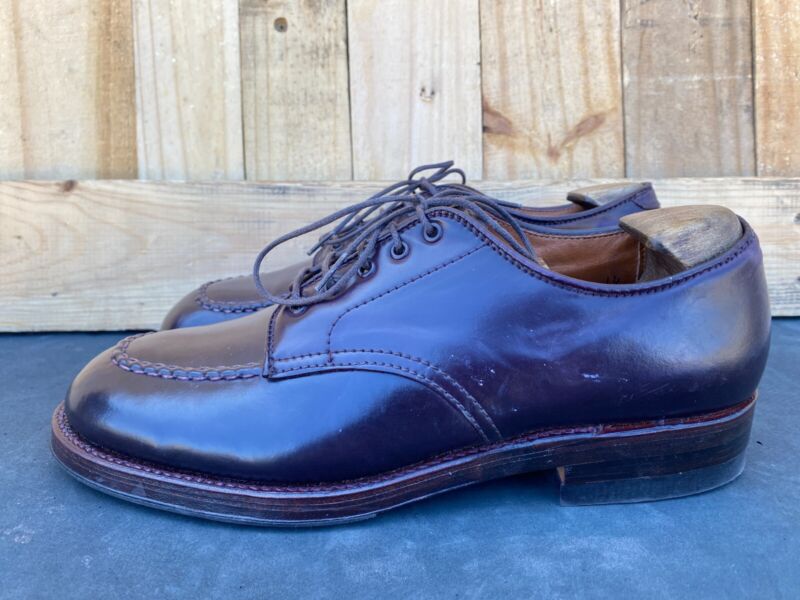 Alden D1607 Color 8 Shell Cordovan Mocc Toe Blucher | Alden