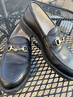 Alden 57270 Black Calfskin Horse Bit Loafer