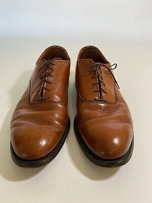 Alden 931 Black Calfskin Plain Toe Bal