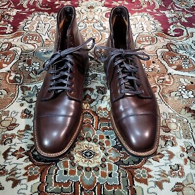 Alden 3912C Brown Calfskin Cap Toe Boot