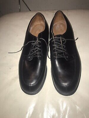 Alden 323 Black Calfskin Split Toe Blucher