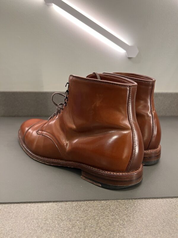 Alden 40643H Whiskey Shell Cordovan Cap Toe Boot | Alden Model Project