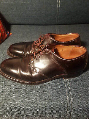 Alden 9928 Color 8 Shell Cordovan Saddle Shoe