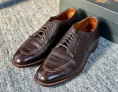 Alden D6602 Dark Brown Regina Grain Norwegian Front Blucher