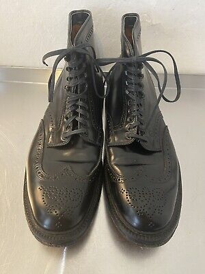 Alden 44659H Black Shell Cordovan Wing Tip Boot