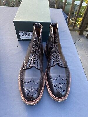 Alden D2804H Cigar Shell Cordovan Wing Tip Boot