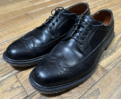 箱付き美品　ALDEN+LONG WING ALPINE CALF 黒　8D 箱付き美品ALDEN+LONG WING ALPINE CALF 黒8D