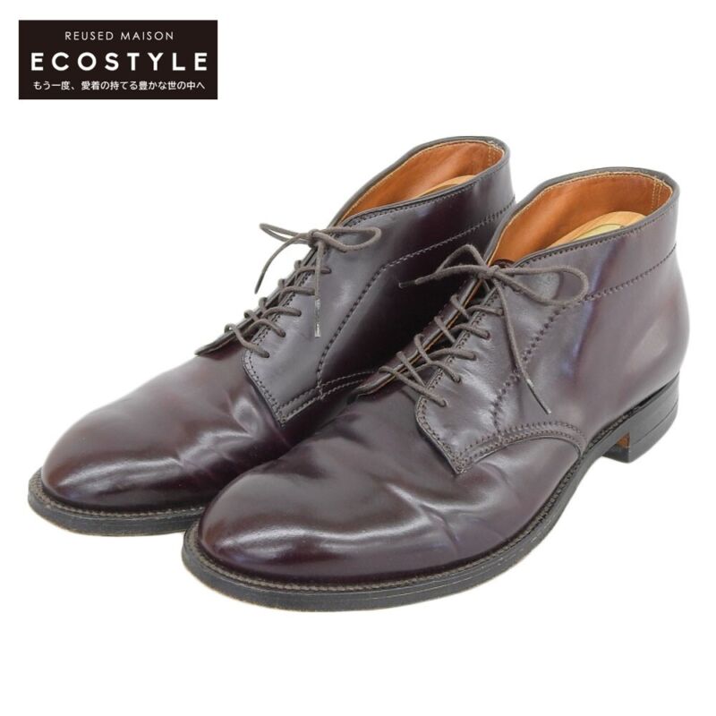 Alden 8648 Color 8 Shell Cordovan 6 Eyelet Chukka | Alden