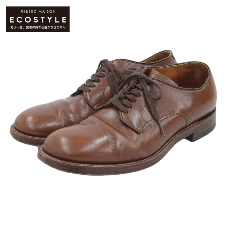 靴 80s Alden 931 sandalwood PTB Alden N6429 Brown Calfskin Plain Toe Dover | Alden Model Project