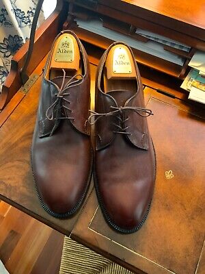 Alden 918 Brown Calfskin Nassau Plain Toe Blucher