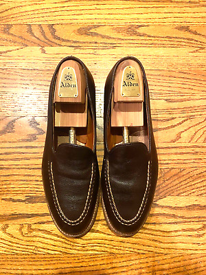 Alden D0101 Dark Brown Regina Grain Mocc Loafer