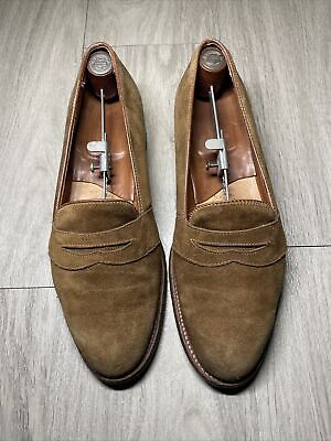 Alden 03263F Snuff Suede Full Strap Loafer